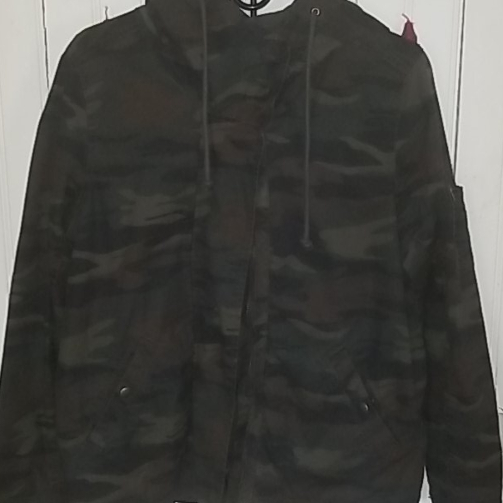 American Eagle Camo Military Jacket